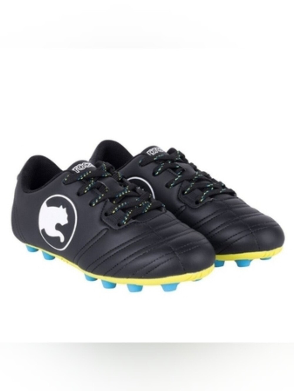 Puma ProCat Youth Kids Black Soccer Cleats. Size 12